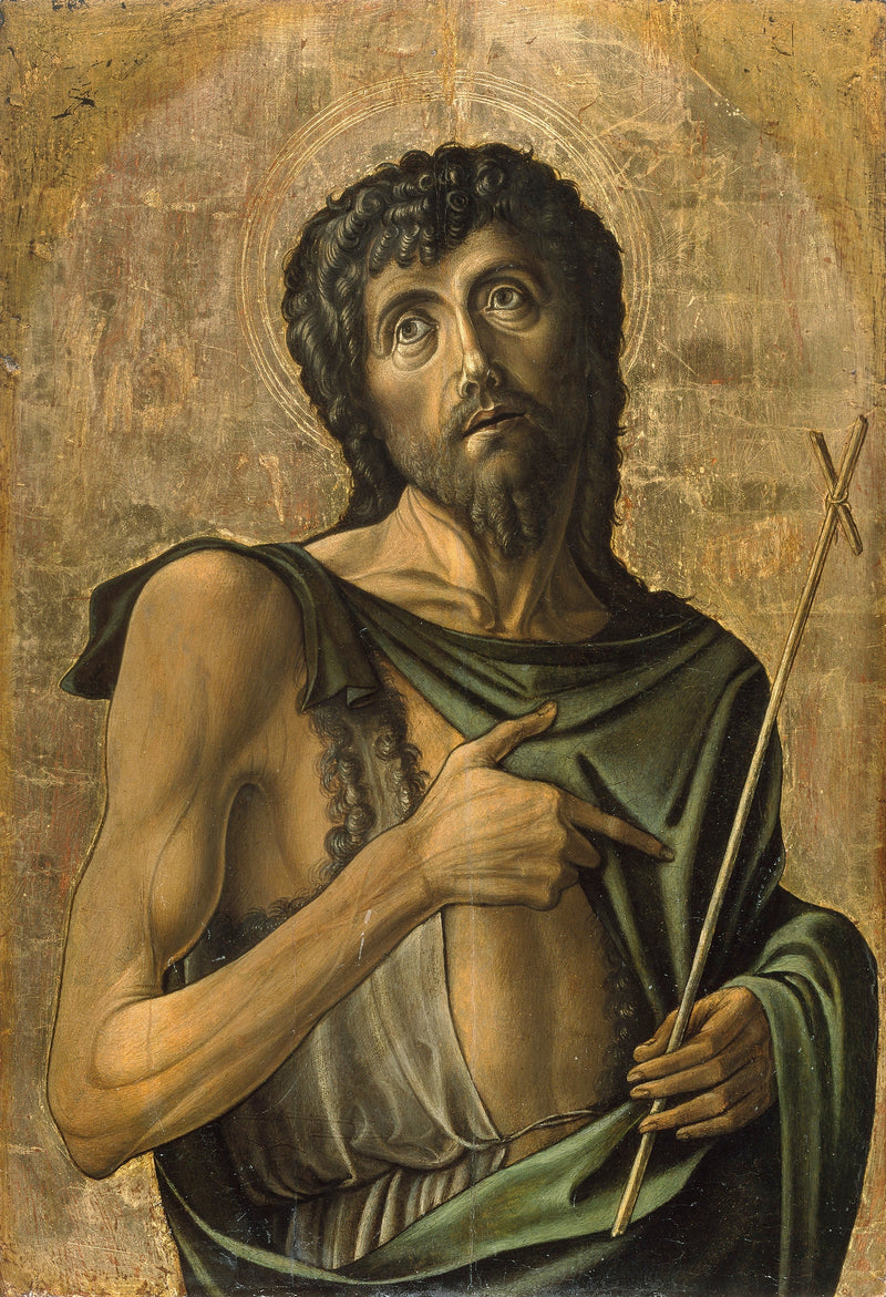 Johannes der Täufer - Alvise Vivarini