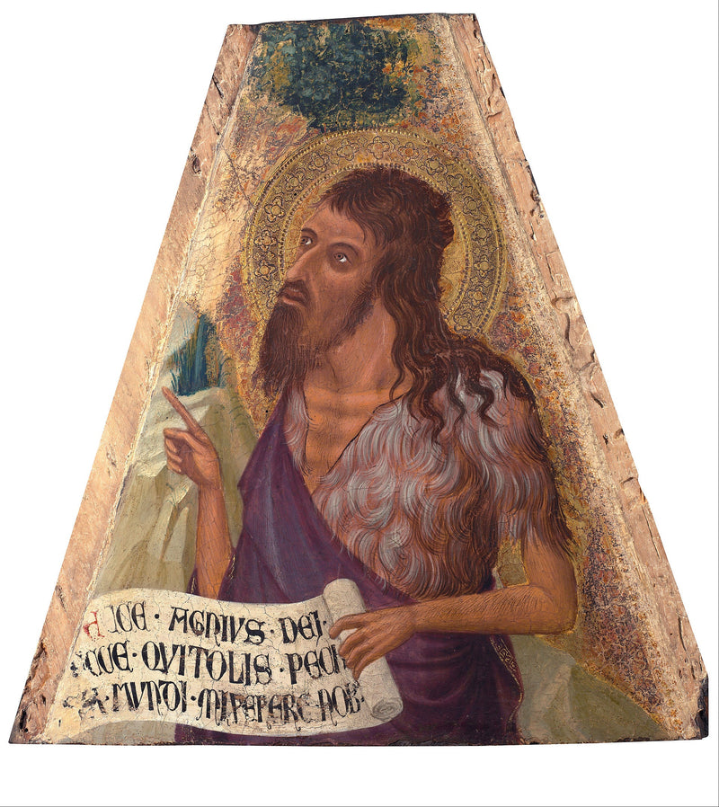 Johannes der Täufer - Ambrogio Lorenzetti