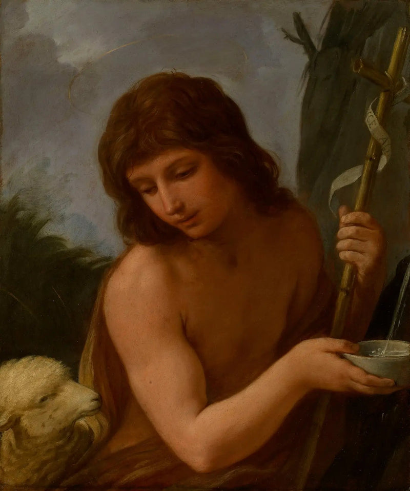 Johannes der Täufer in der Wüste - Guido Reni
