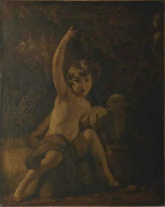 Johannes der Täufer in der Wüste - Joshua Reynolds