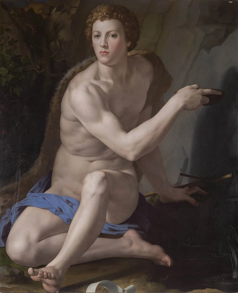 Johannes der Täufer - Bronzino
