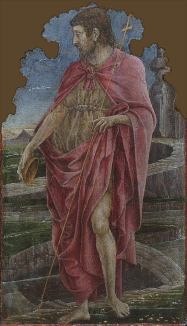 Johannes der Täufer - Cosmé Tura