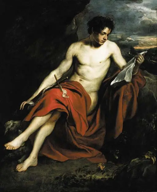 Johannes der Täufer in der Wüste - Antoine van Dyck