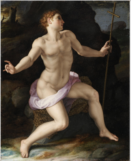 Johannes der Täufer in der Wüste - Bronzino