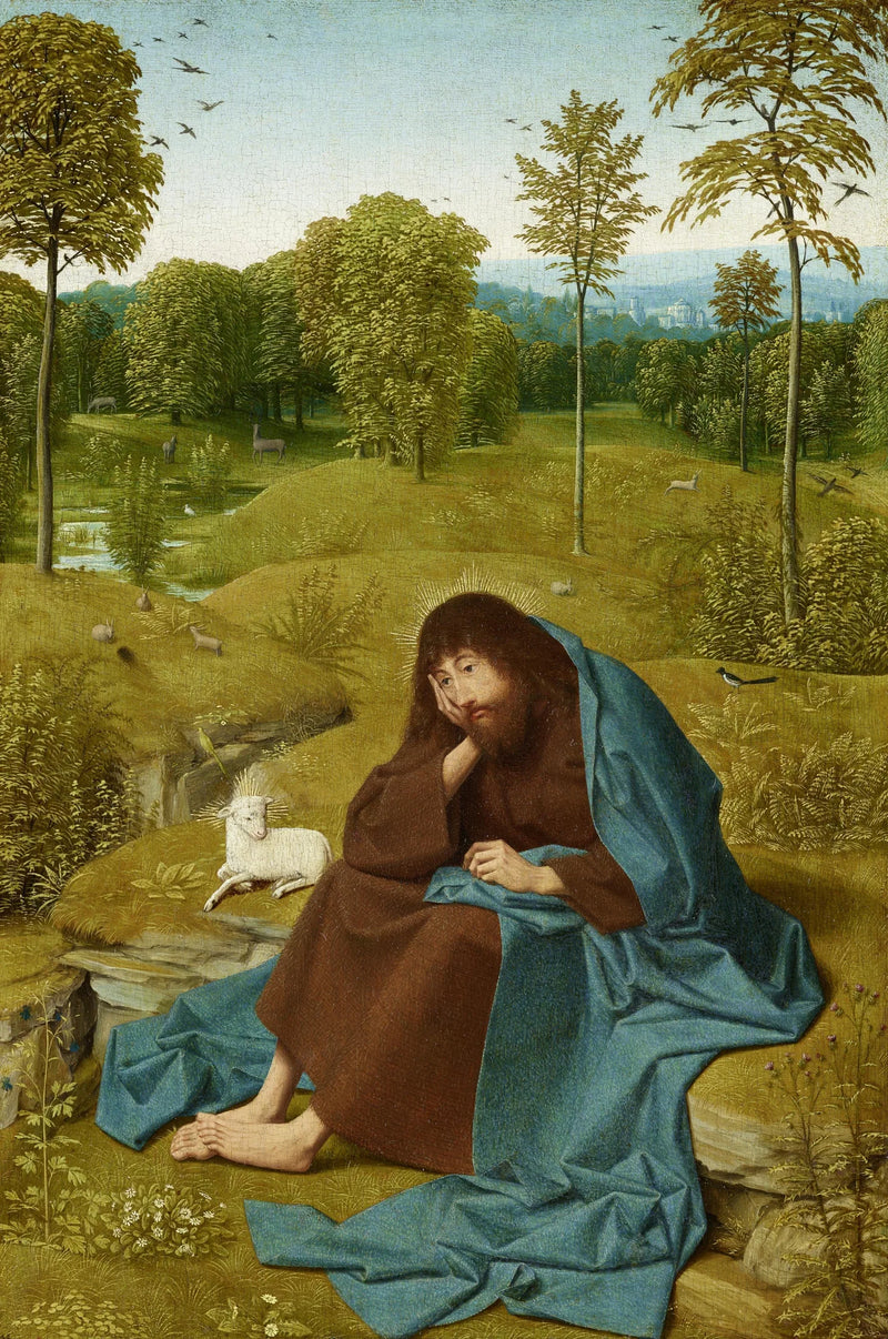 Johannes der Täufer in der Wüste - Geertgen tot Sint Jans