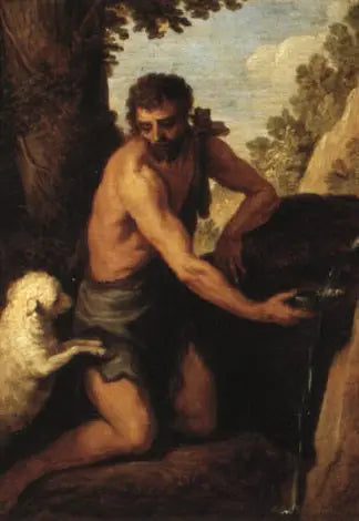 Johannes der Täufer - David Teniers der Jüngere