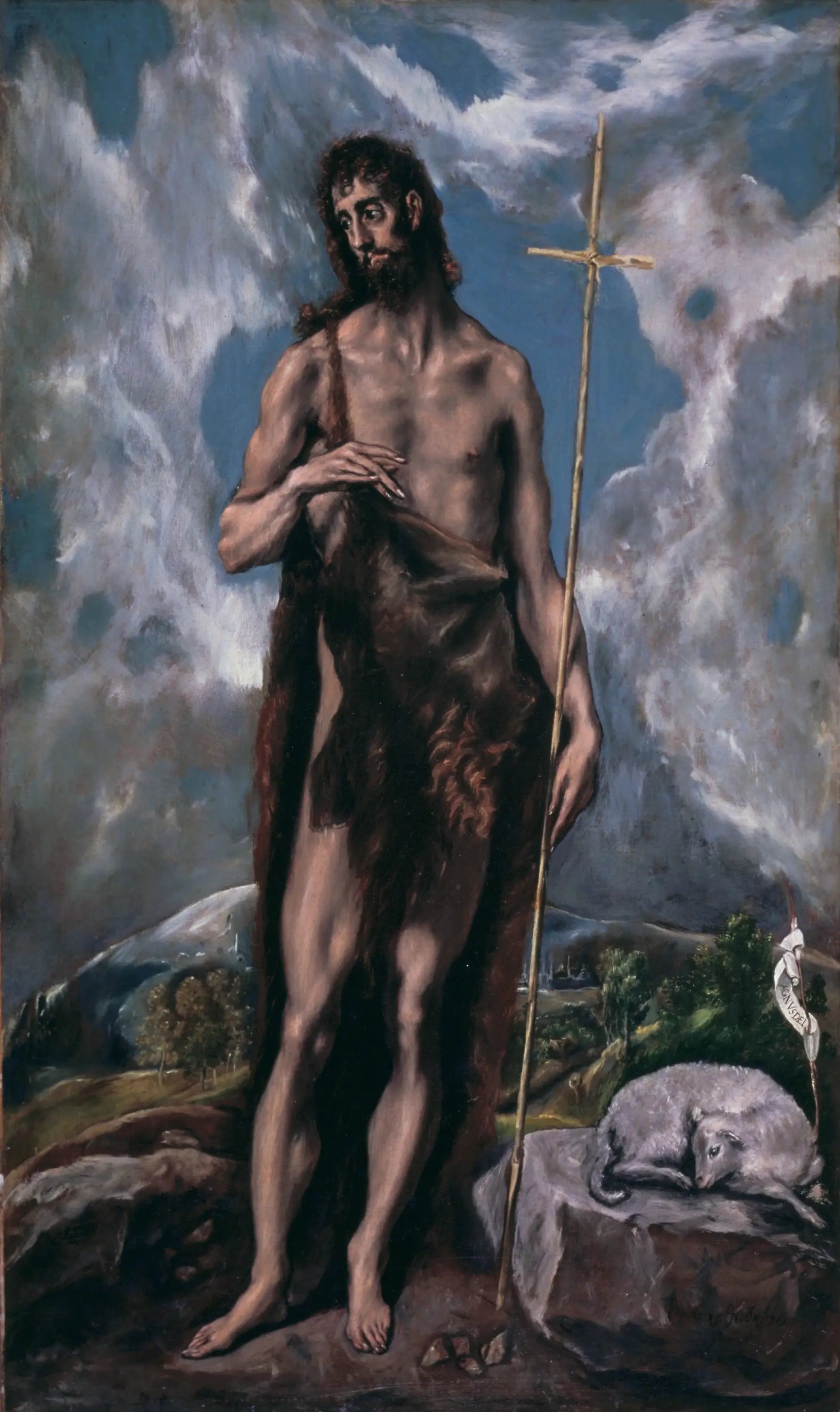 Saint Jean Baptiste - El Greco image 1 tableau peint à l’huile sur toile