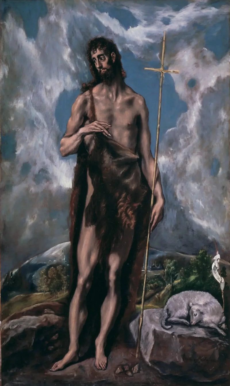 Johannes der Täufer - El Greco