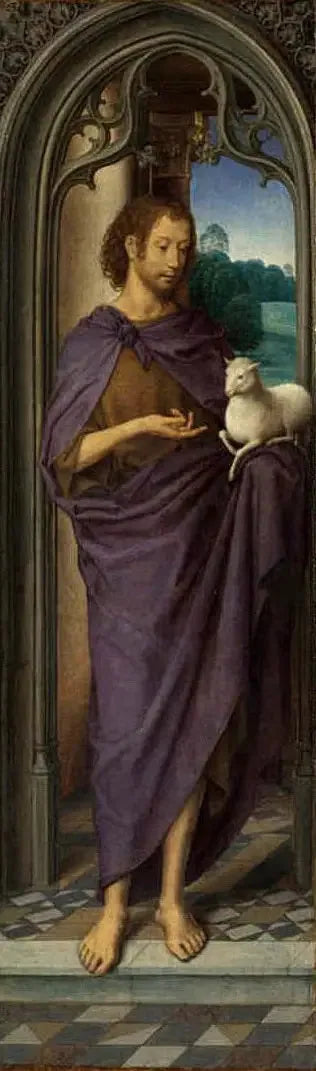 Johannes der Täufer - Hans Memling