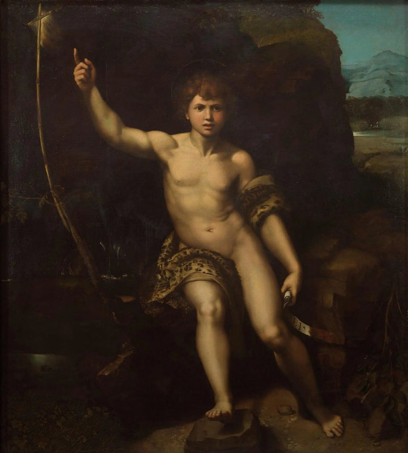 Heiliger Johannes der Täufer - Raffael Sanzio