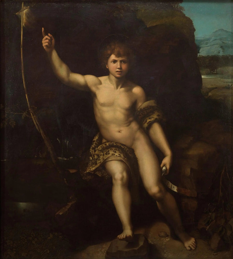 Heiliger Johannes der Täufer - Raffael Sanzio
