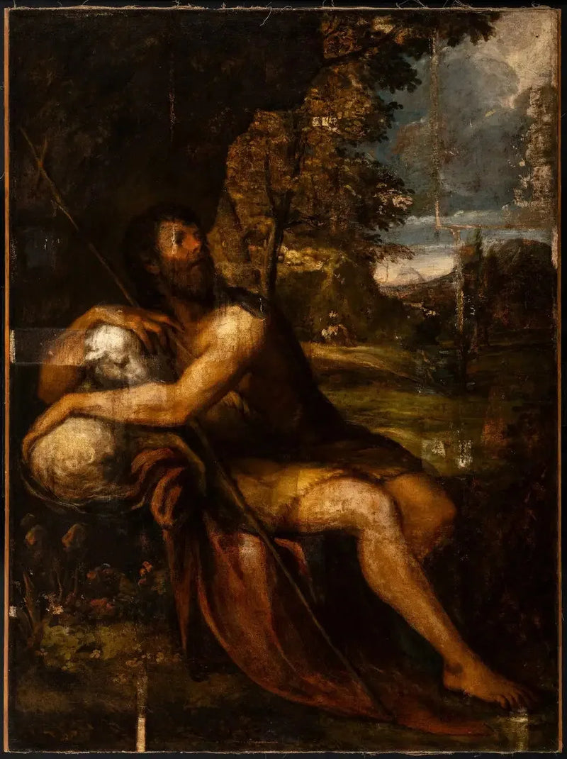 Johannes der Täufer - Titian