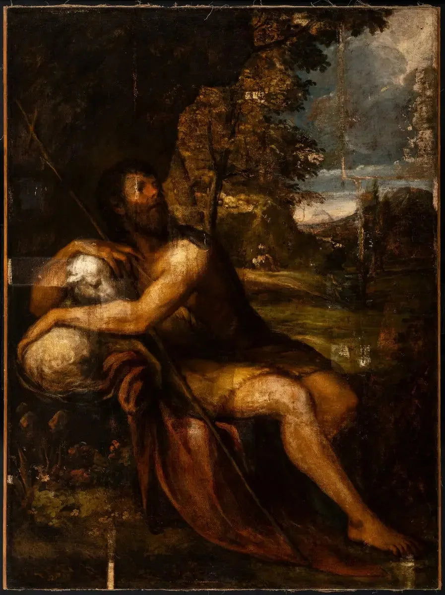 Johannes der Täufer - Titian
