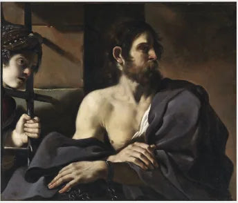 Johannes der Täufer besucht im Gefängnis von Salome - Guercino