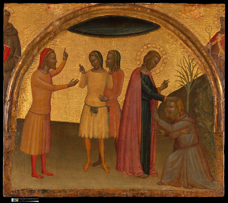 Johannes der Evangelist mit Actea und Eugen - Francescuccio Ghissi