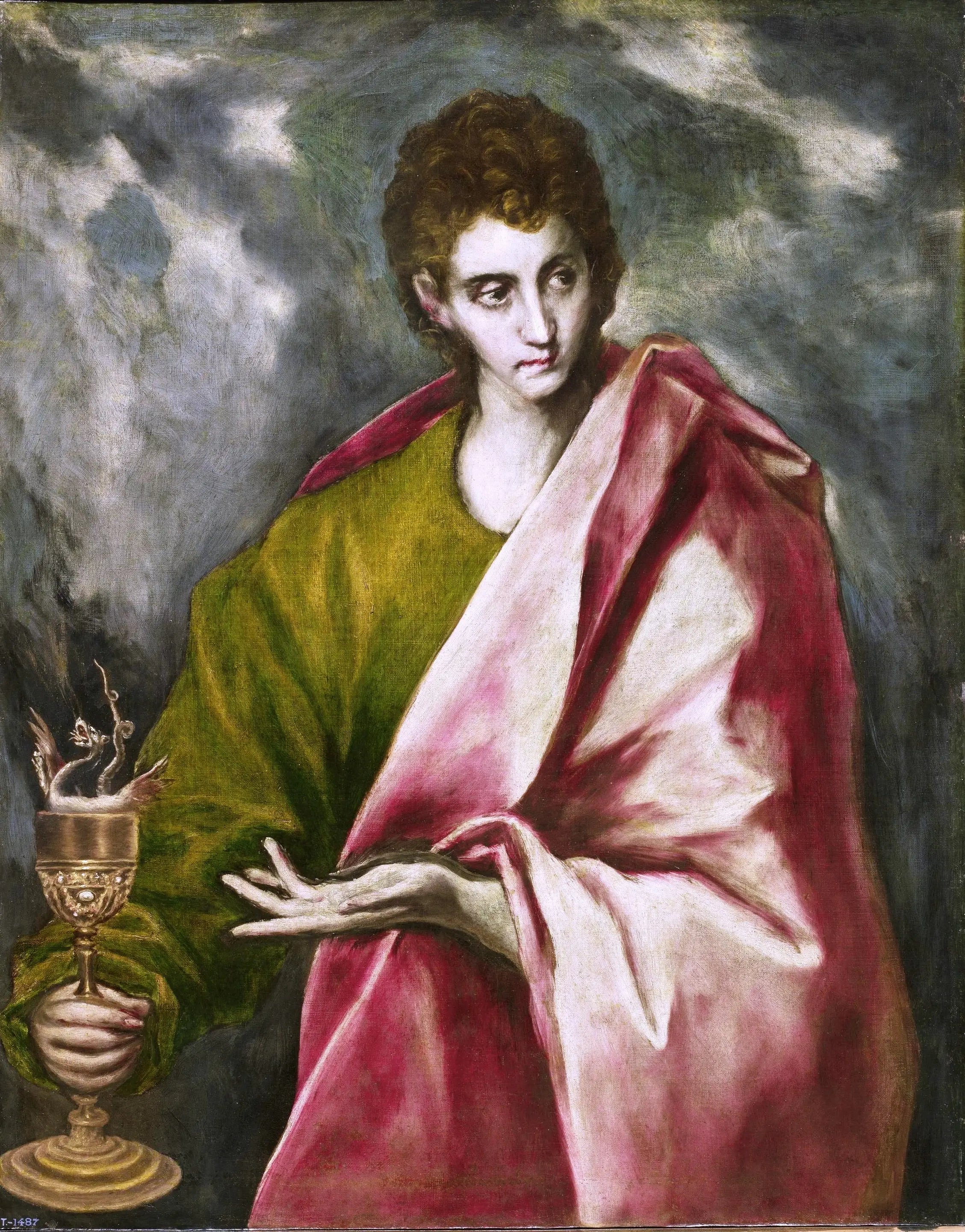 Saint Jean l'évangéliste - El Greco image 1 tableau peint à l’huile sur toile