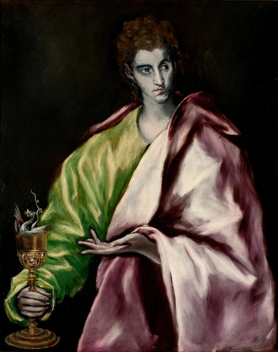Johannes der Evangelist - El Greco