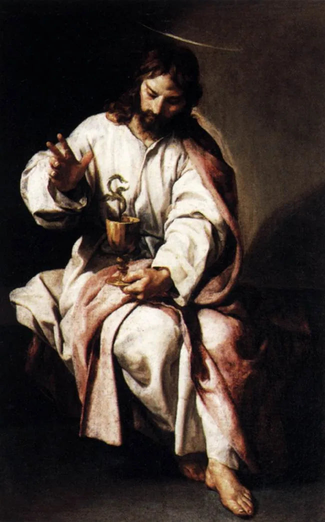 Johannes der Evangelist und der vergiftete Kelch - Alonso Cano