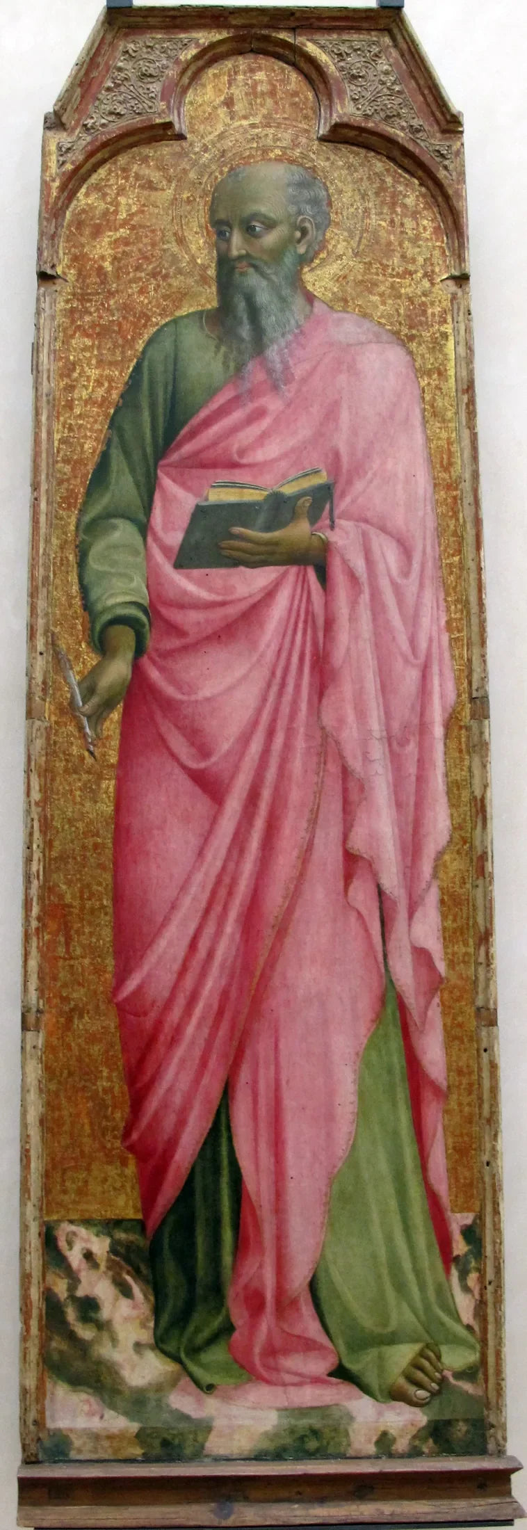 Johannes der Evangelist - Stefano di Giovanni (Sassetta)