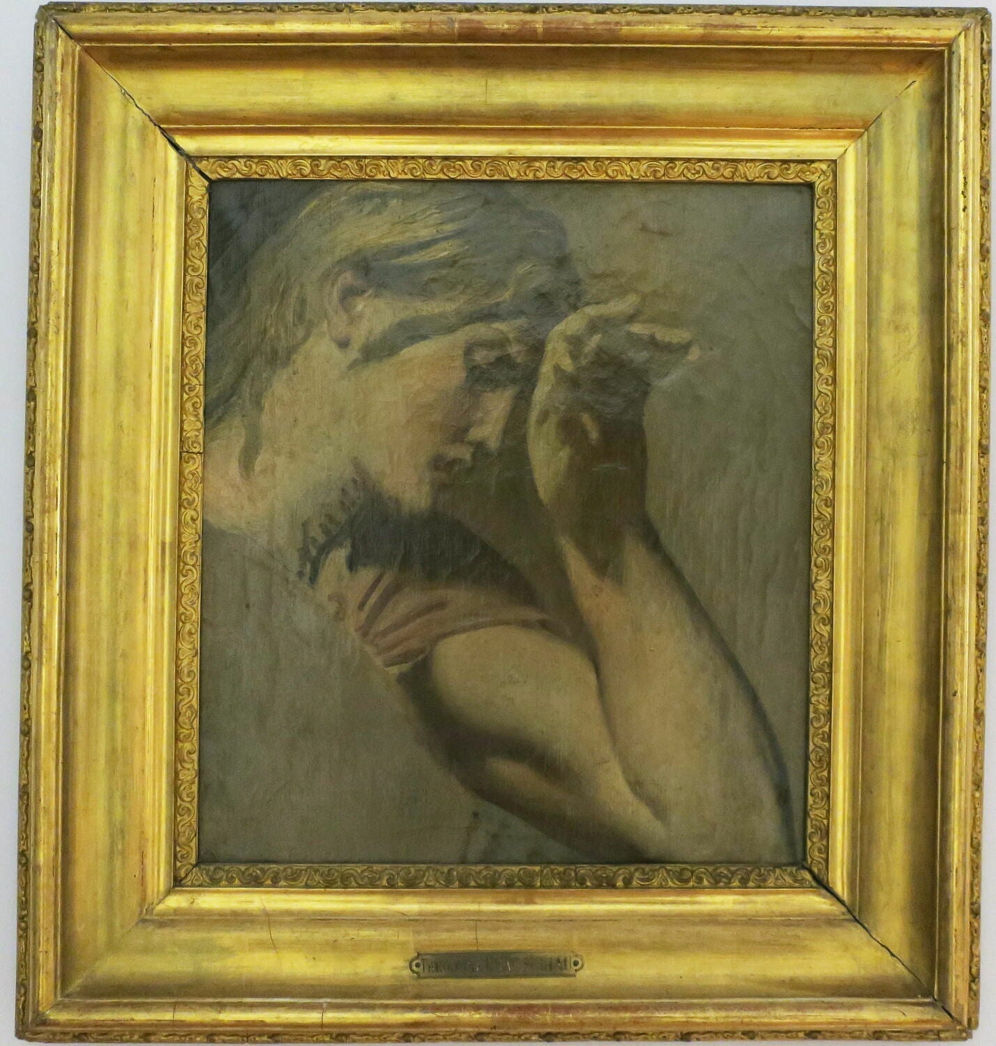 Saint Jean - Théodore Chassériau image 1 tableau peint à l’huile sur toile