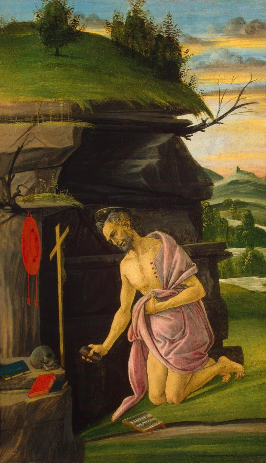 Büßer des Heiligen Hieronymus, etwa 1498-1505 - Sandro Botticelli