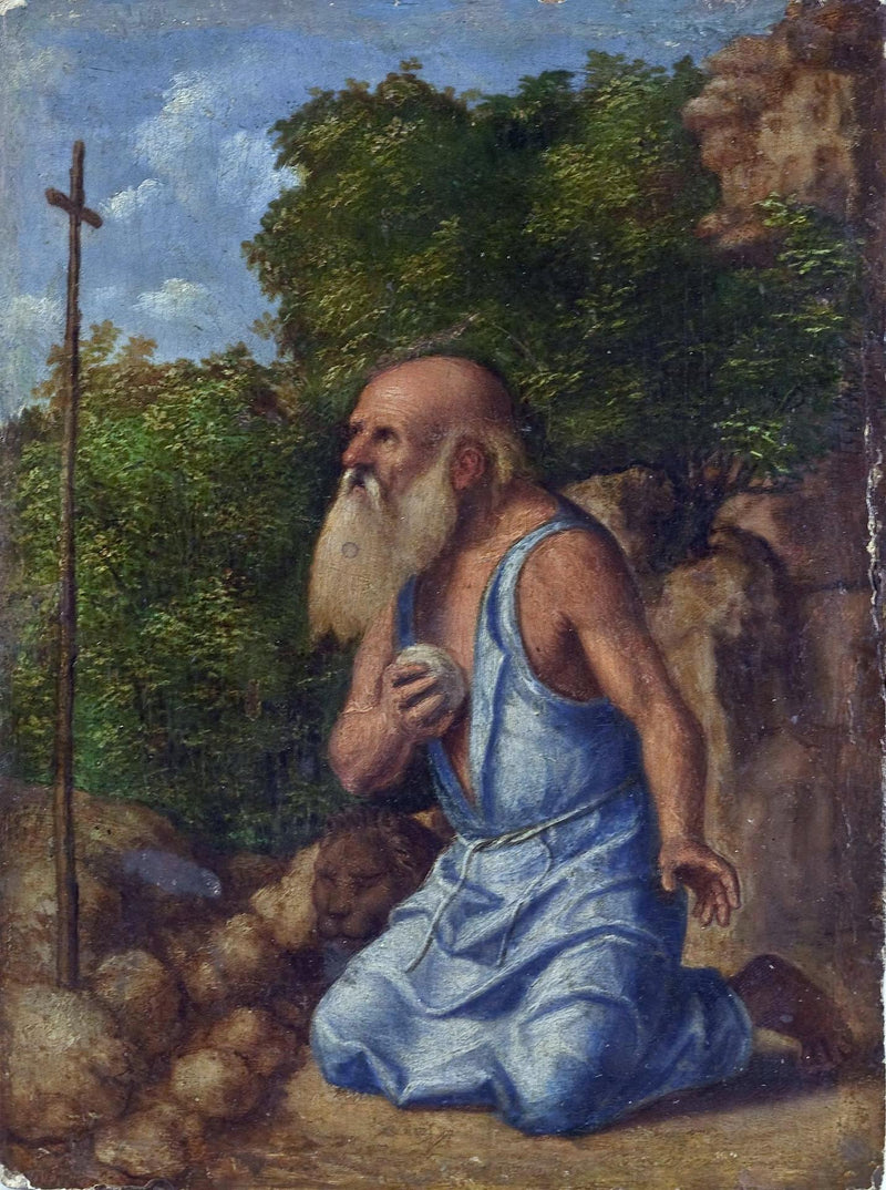 Heiliger Hieronymus in der Wüste - Cima da Conegliano