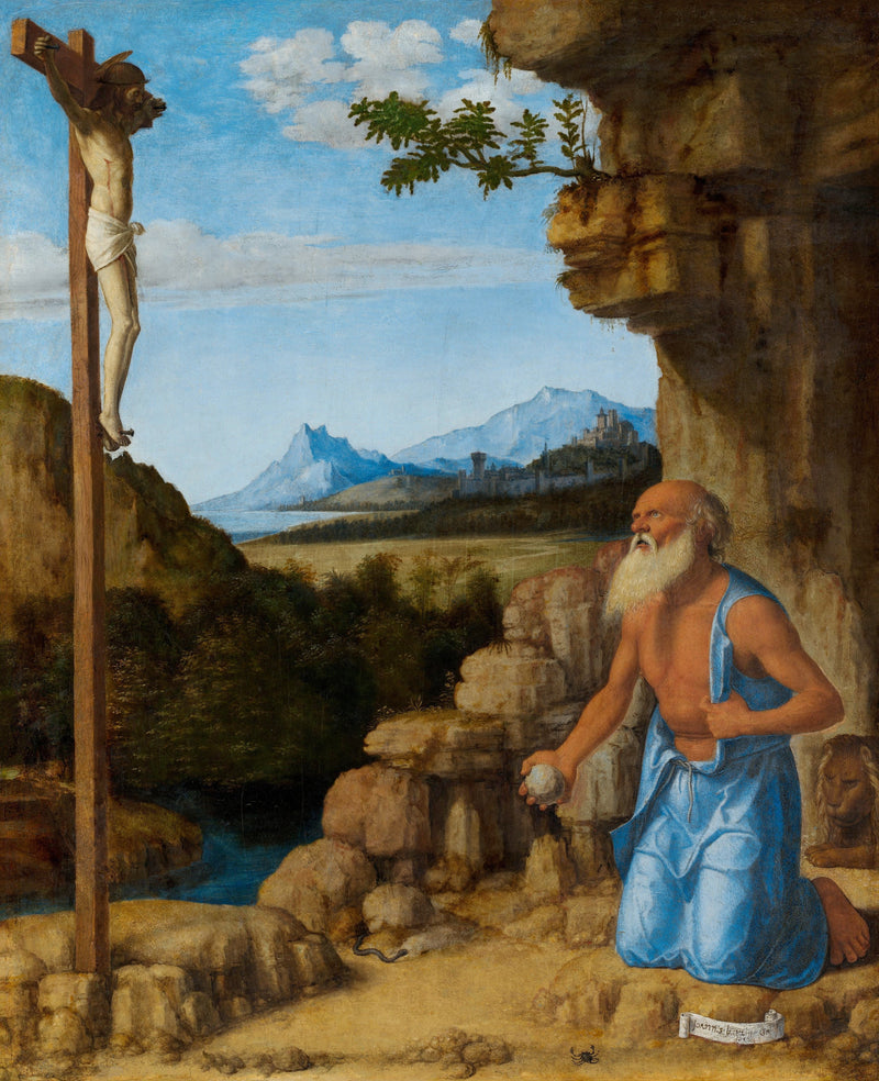 Heiliger Hieronymus in der Wüste - Cima da Conegliano