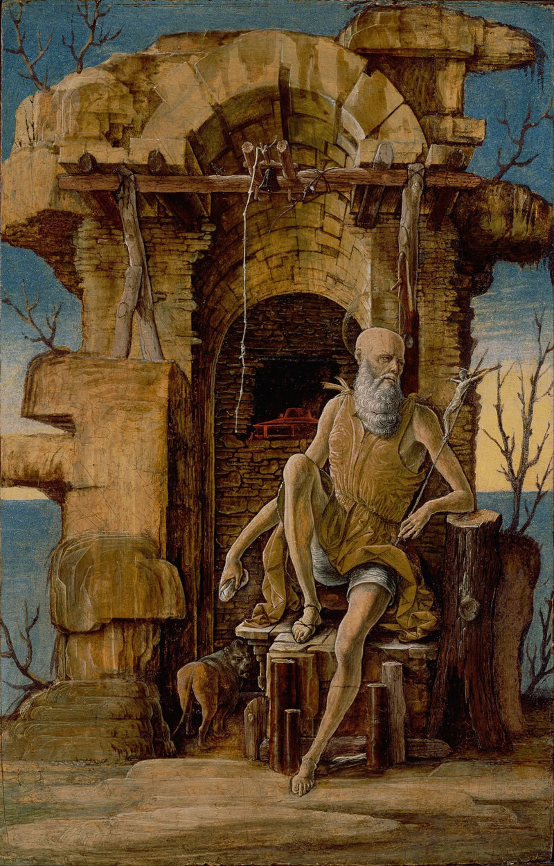Heiliger Hieronymus in der Wüste - Ercole de’ Roberti