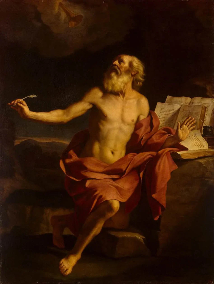 Heiliger Hieronymus in der Wüste - Guercino