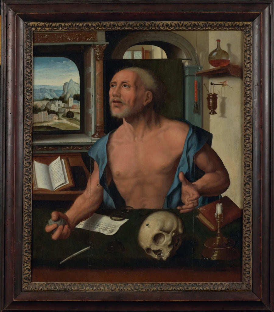 Heiliger Hieronymus in seiner Zelle - Joos van Cleve