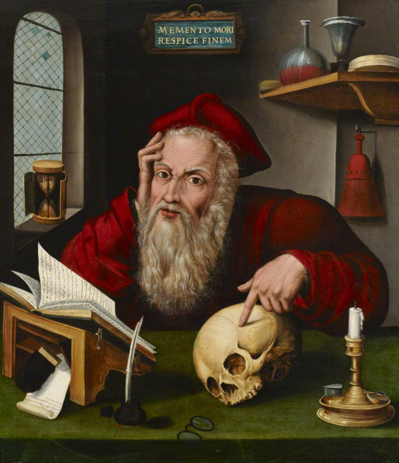 Heiliger Hieronymus in seinem Arbeitszimmer - Joos van Cleve