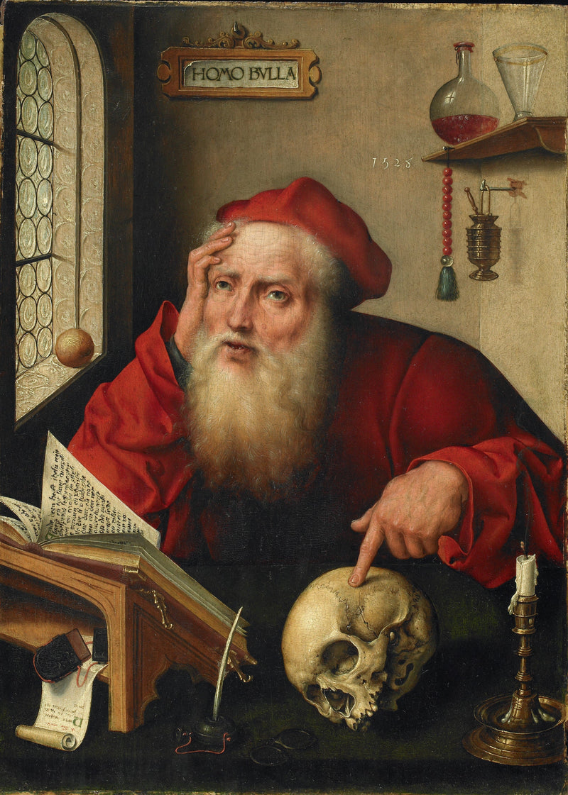 Heiliger Hieronymus in seinem Arbeitszimmer - Joos van Cleve