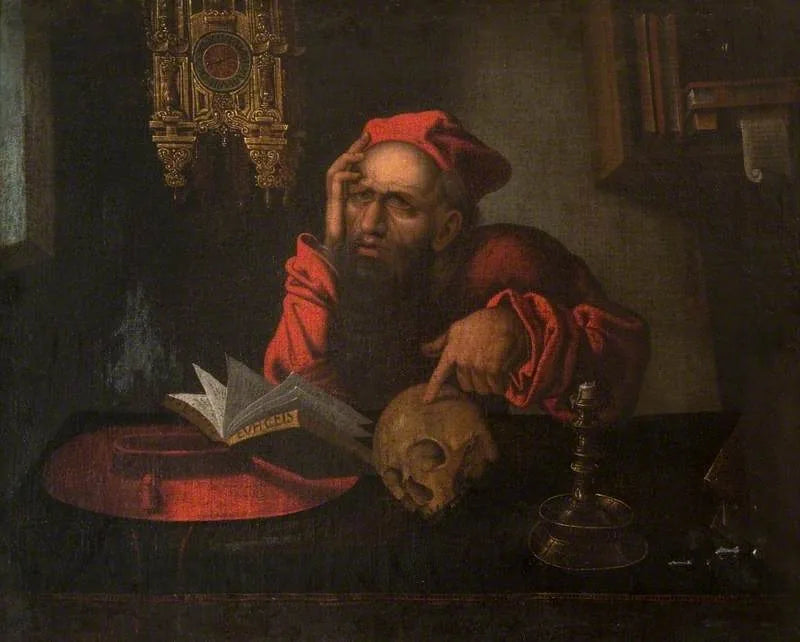 Heiliger Hieronymus in seinem Arbeitszimmer - Joos van Cleve