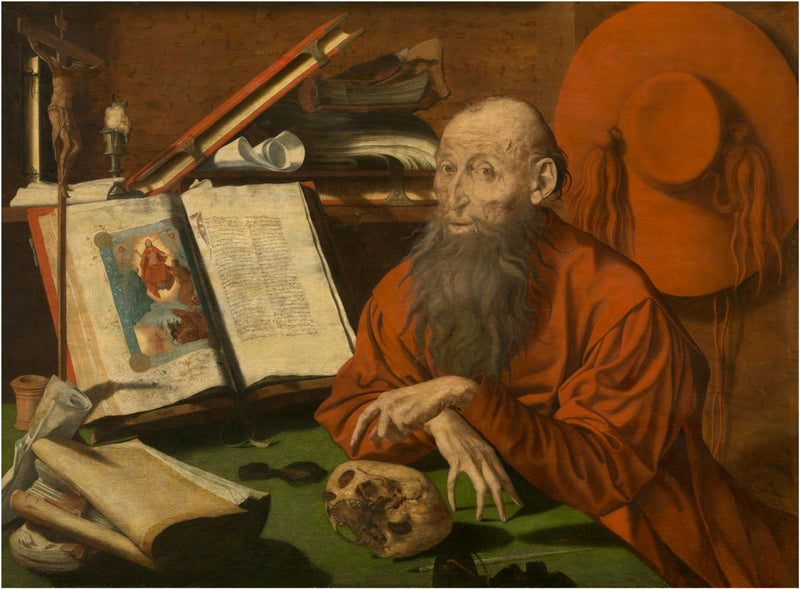 Heiliger Hieronymus von Bethlehem - Marinus van Reymerswale