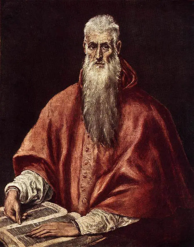 Heiliger Hieronymus als Kardinal - El Greco