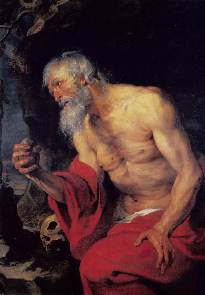 Heiligen Hieronymus in Buße - Antoine van Dyck