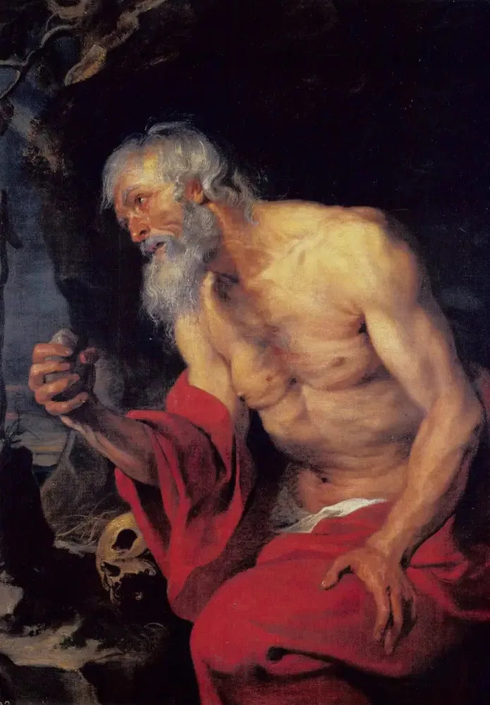 Heiligen Hieronymus in Buße - Antoine van Dyck