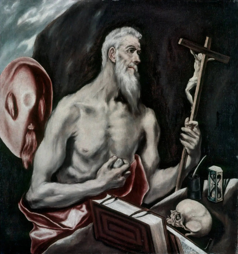 Heiligen Hieronymus in Buße - El Greco