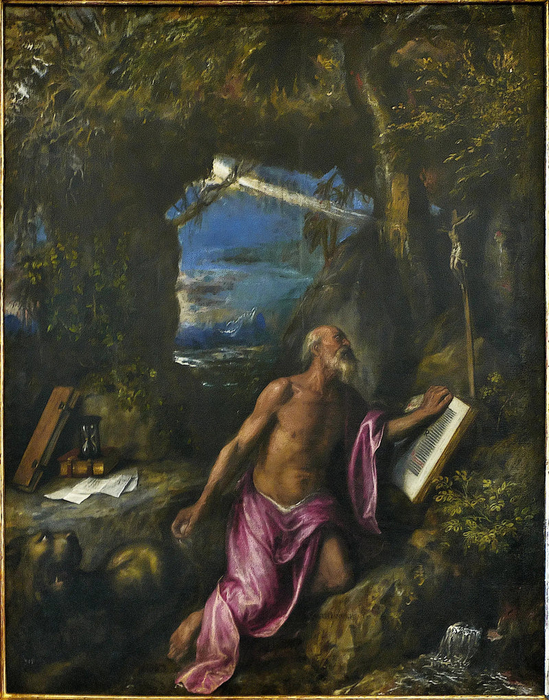 Heiliger Hieronymus in Buße - Titian