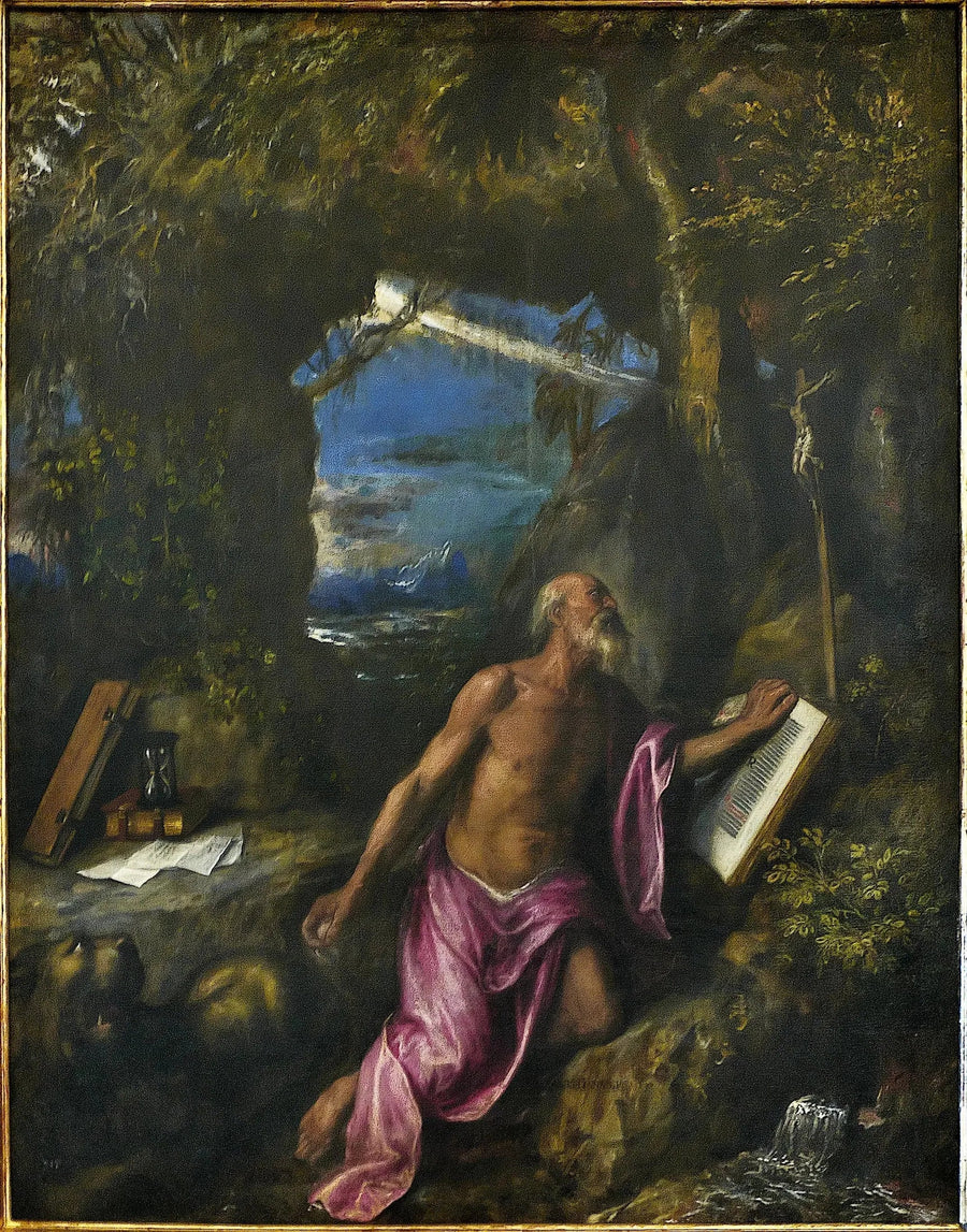 Heiliger Hieronymus in Buße - Titian