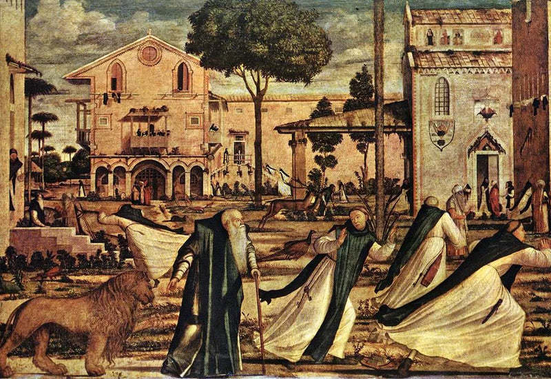 Heiliger Hieronymus und der Löwe - Vittore Carpaccio