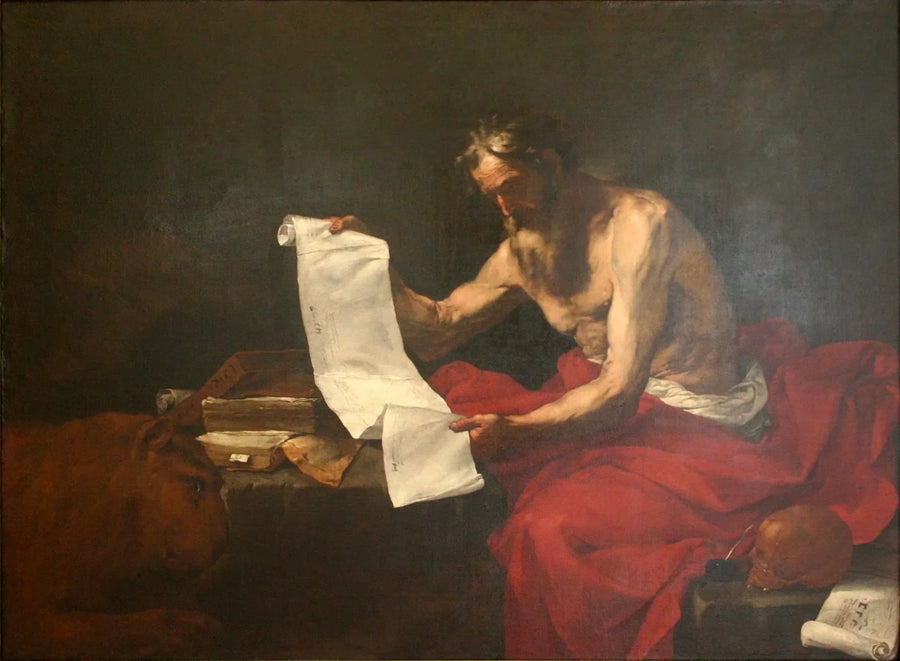 Saint-Jérôme - Jusepe de Ribera