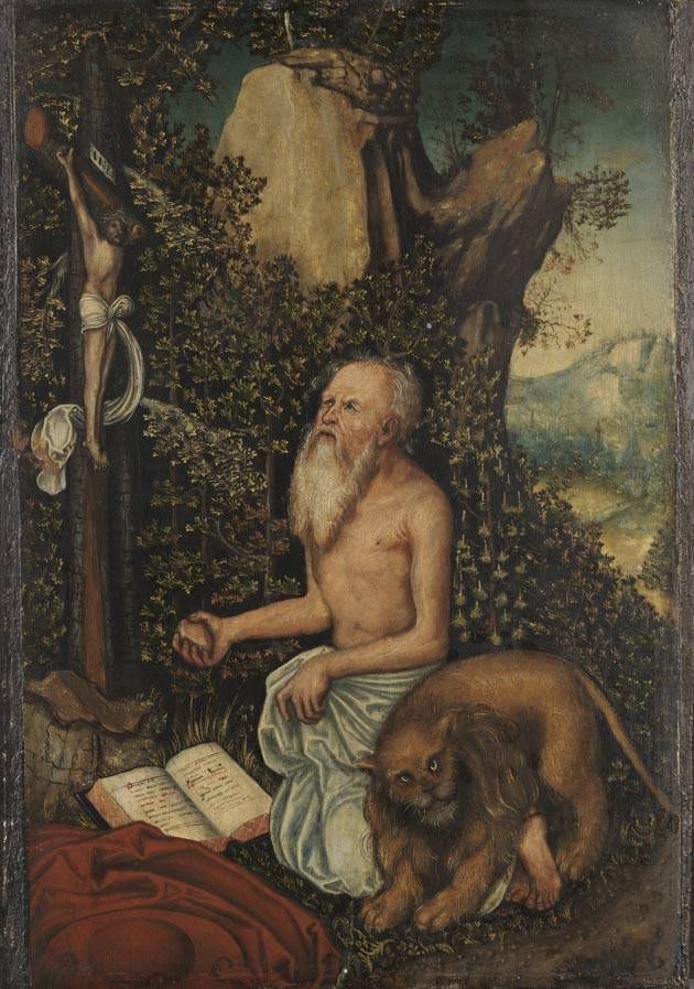Heiliger Hieronymus - Lucas Cranach der Ältere
