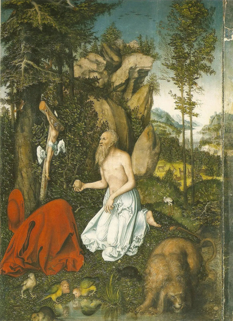 Saint-Jérôme - Lucas Cranach der Ältere