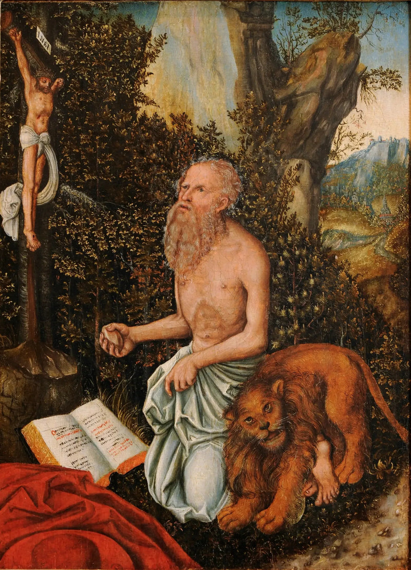 Saint-Jérôme - Lucas Cranach der Ältere