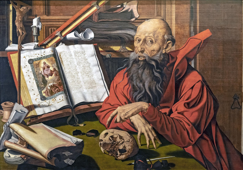 Heiliger Hieronymus meditierend - Marinus van Reymerswale