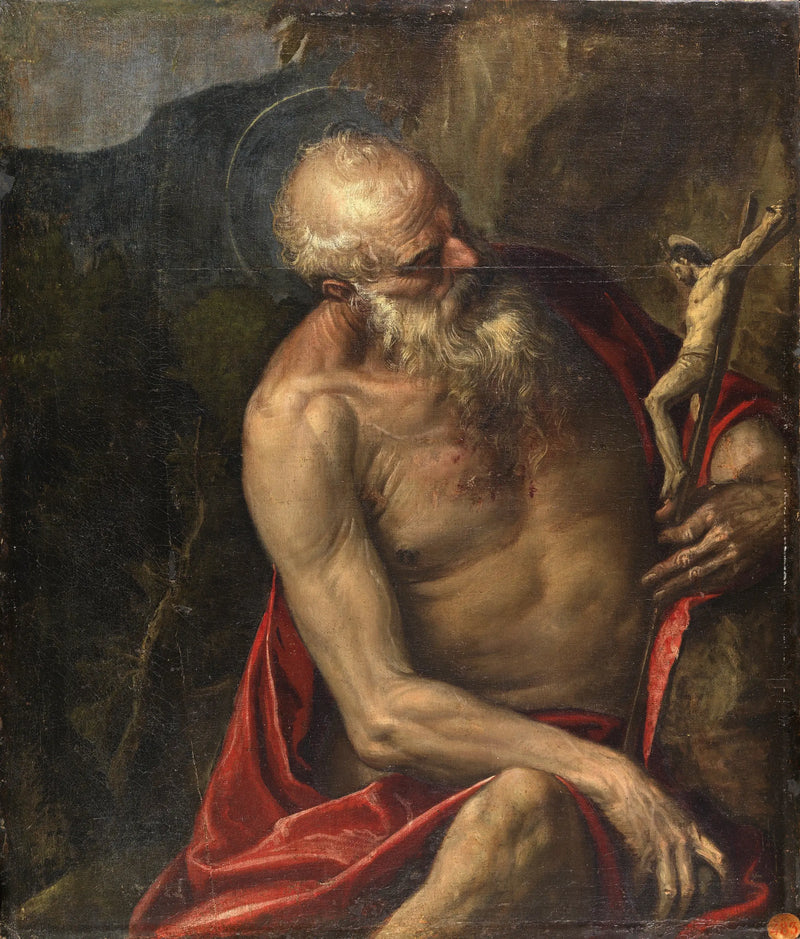 Saint Jerome meditierend - Paul Véronèse