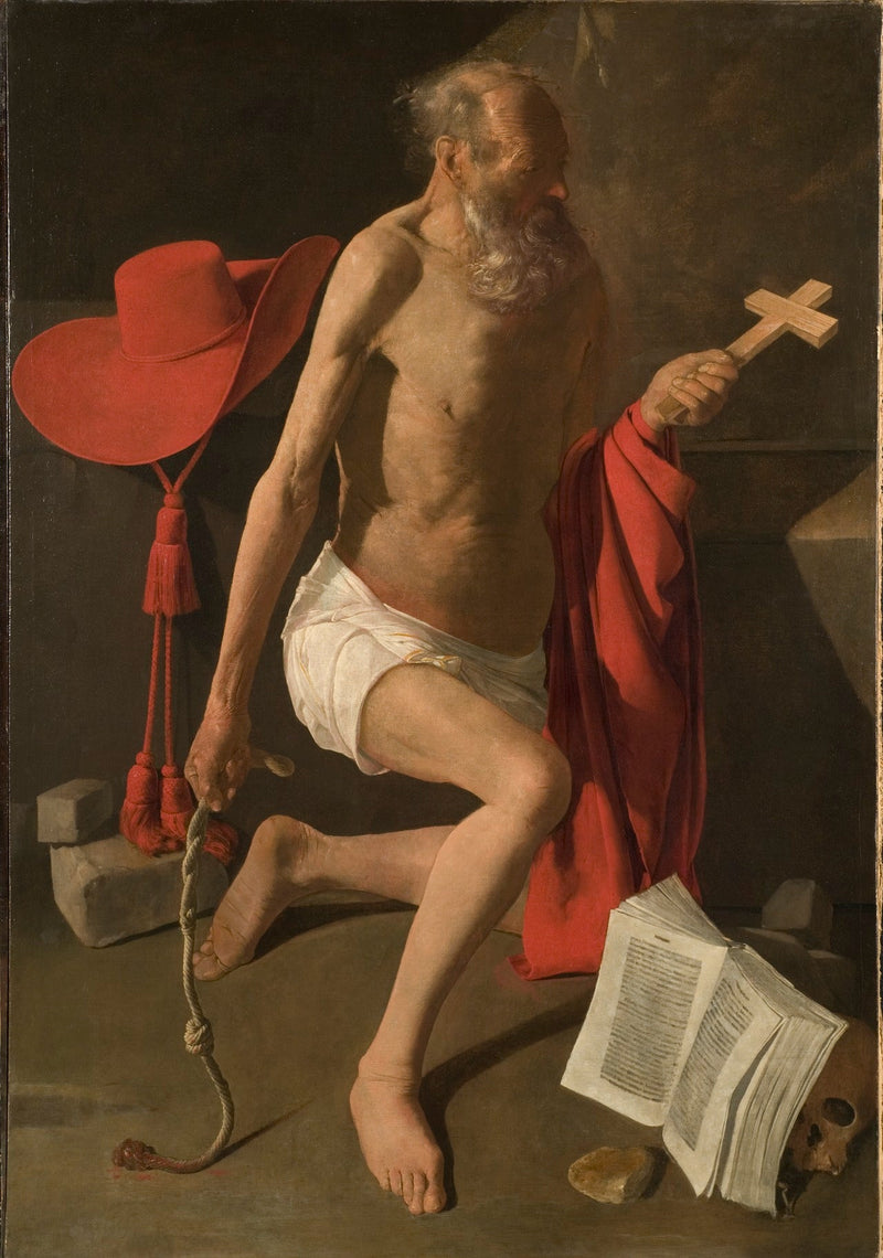 Sankt Hieronymus Bußfertiger - Georges de La Tour