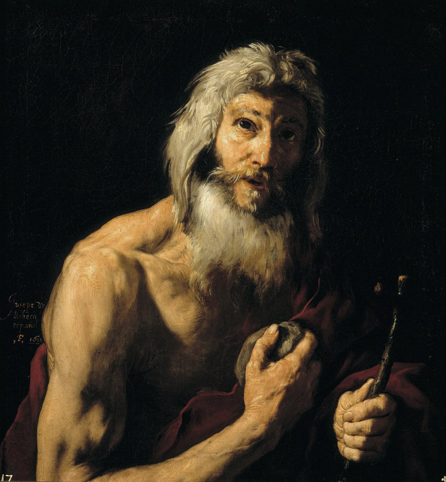 Sankt Hieronymus Bußprediger - Jusepe de Ribera