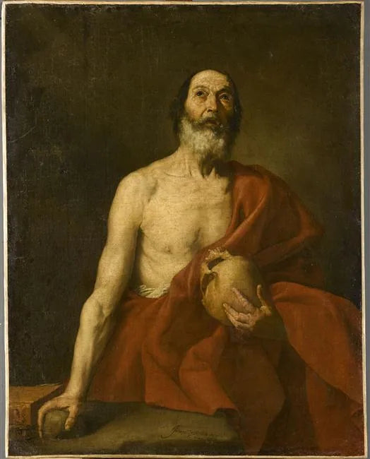 Sankt Hieronymus Bußfertiger - Jusepe de Ribera